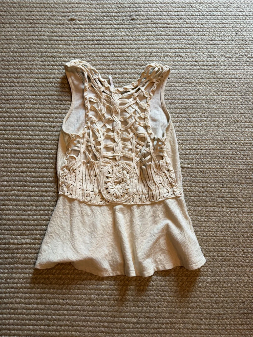 Feee people S crochet top